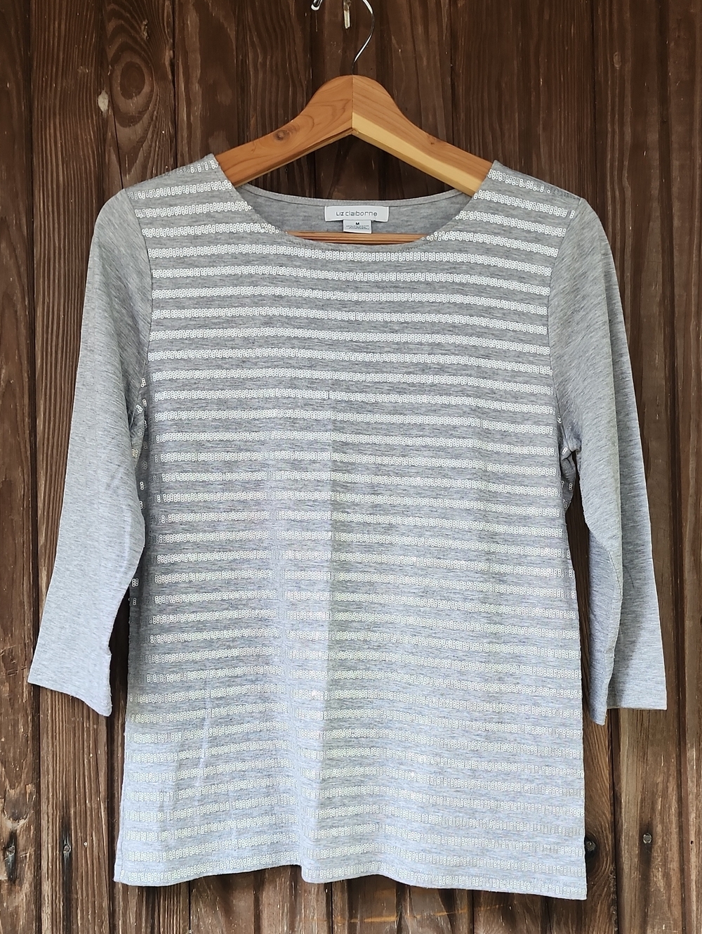 Liz Claiborne Ladies Sequined Blouse